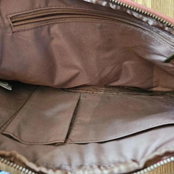 Matt and Nat Women’s Vegan Leather Bohemian Crossbody Handbag Salmon Pink Small. - Picture 8 of 8